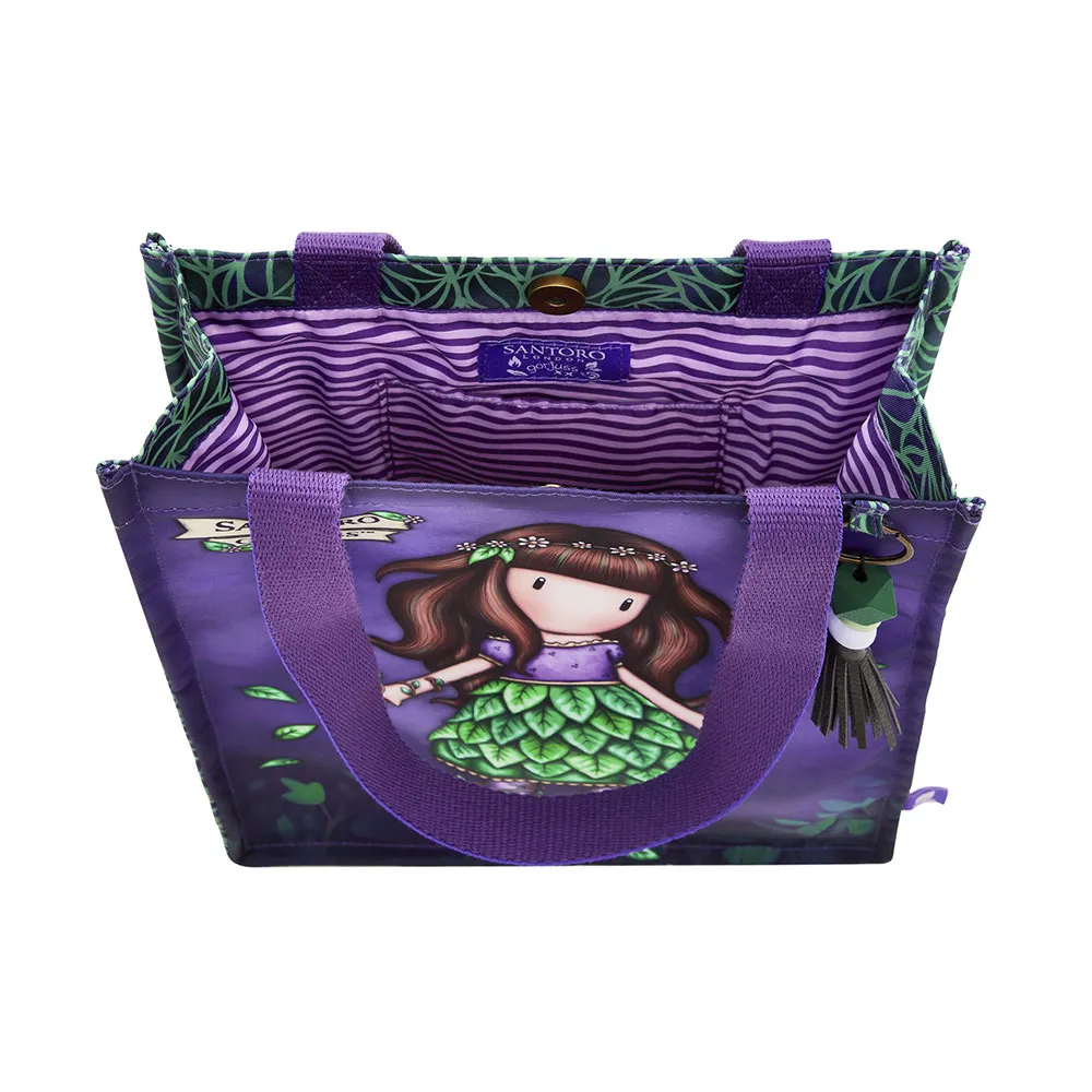 Santoro London Gorjuss Elements To The End Of The Earth Cloth Veske, Multicolor Santoro London Gorjuss Elements To The End Of The Earth Cloth Veske, Multicolor
