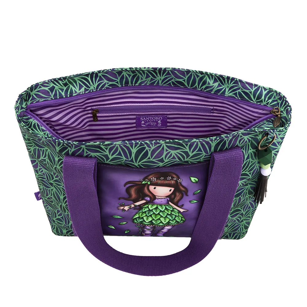 Santoro London Gorjuss Elements To The End Of The Earth Veske, Multicolor