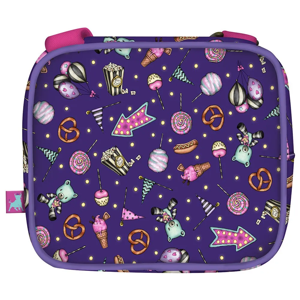 Santoro London Gorjuss™ Fairground Up And Away Skulderveske, Multicolor