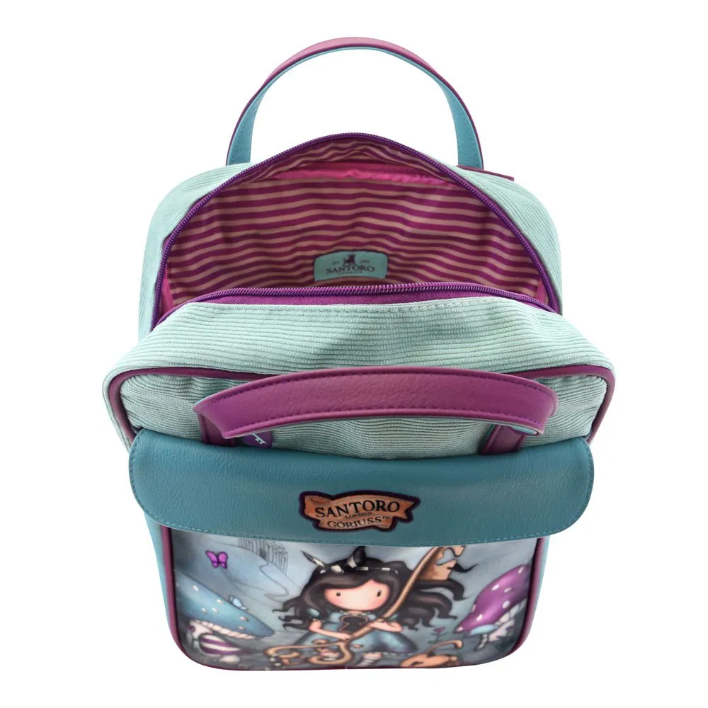 Santoro London Stor Gorjuss Nysgjerrighet Ryggsekk, Multicolor