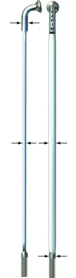 Sapim CX-Ray Inox 14G J-Bend Sølv Eike Sapim CX-Ray Inox 14G J-Bend Sølv Eike