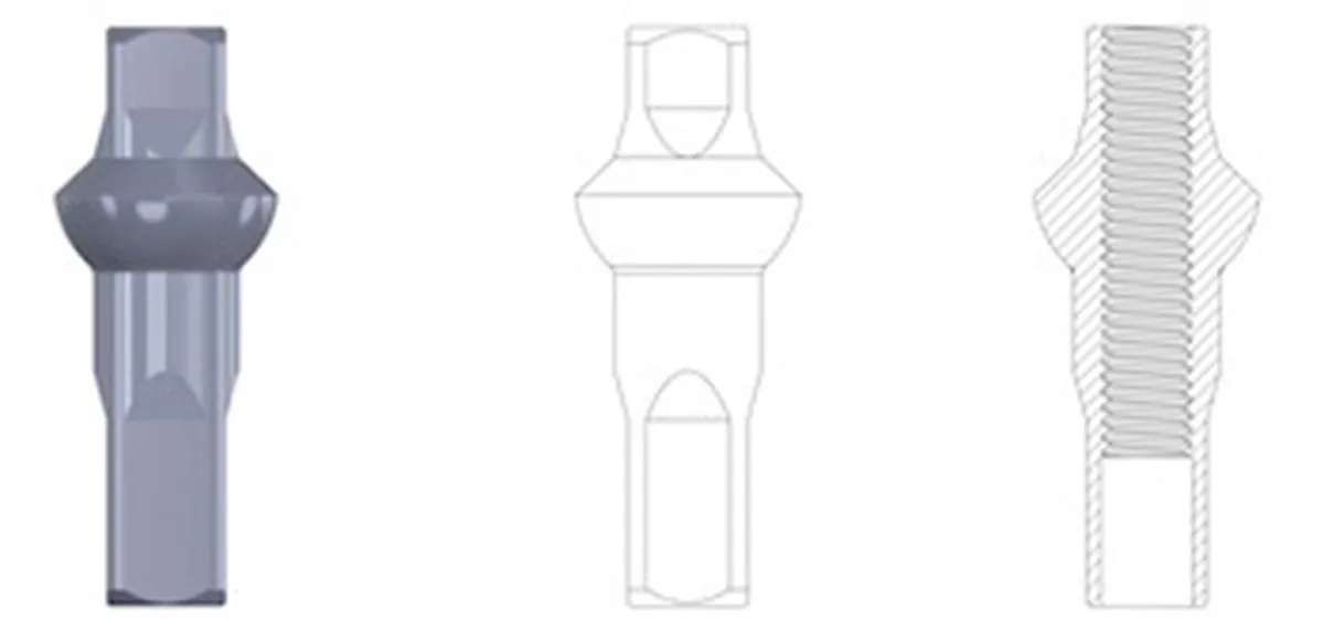 Sapim nipel 2mm 16mm - - 100 stk., Svart