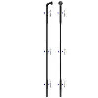 Sapim Race Inox 14G J-Bend Sort Eike