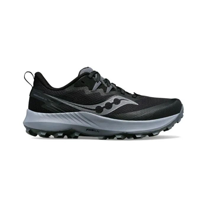Saucony Men's Peregrine 14 Wide, Black