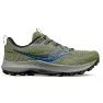 Saucony Peregrine 13 Men, Glade/blk
