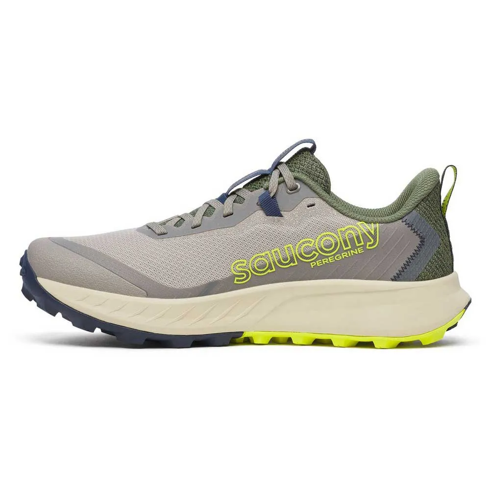 Saucony Peregrine 15 Trailsko Refurbished, Ridge / olivine