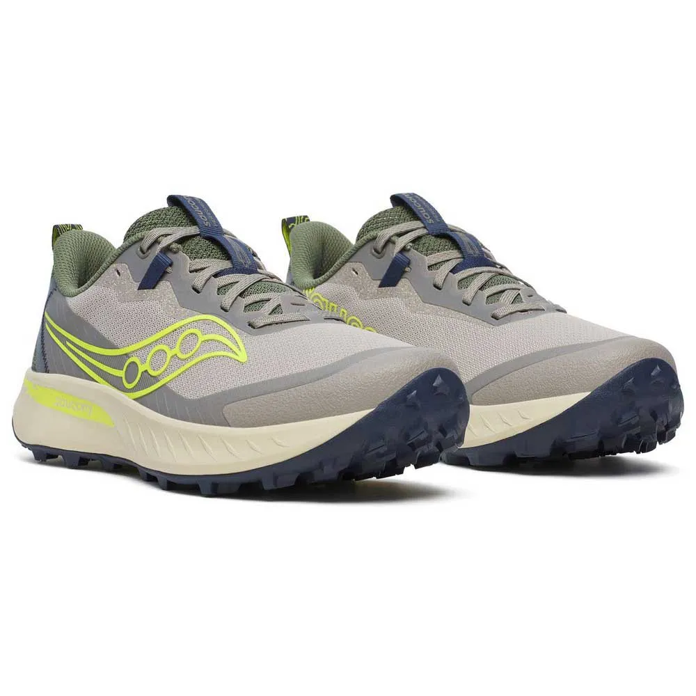 Saucony Peregrine 15 Trailsko Refurbished, Ridge / olivine