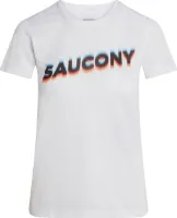 Saucony Women's Stopwatch Graphic Short Sleeve