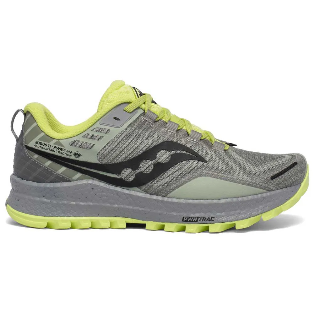 Saucony Xodus 11 Trailsko, Tide / keylime