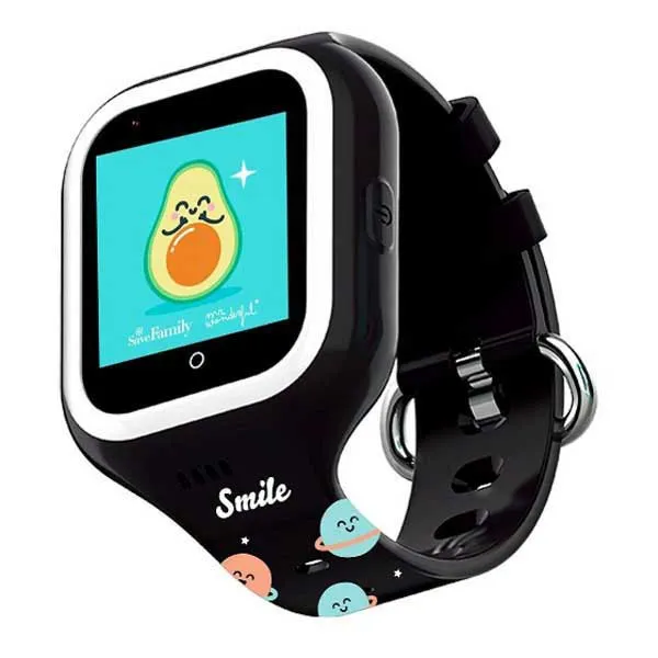 Savefamily Ionic Plus 4g Sf-rin4g Smartklokke, Black