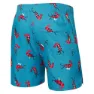 Saxx Underwear Oh Buoy 2in1 Badebukse, Shrimp cocktail / blue moon