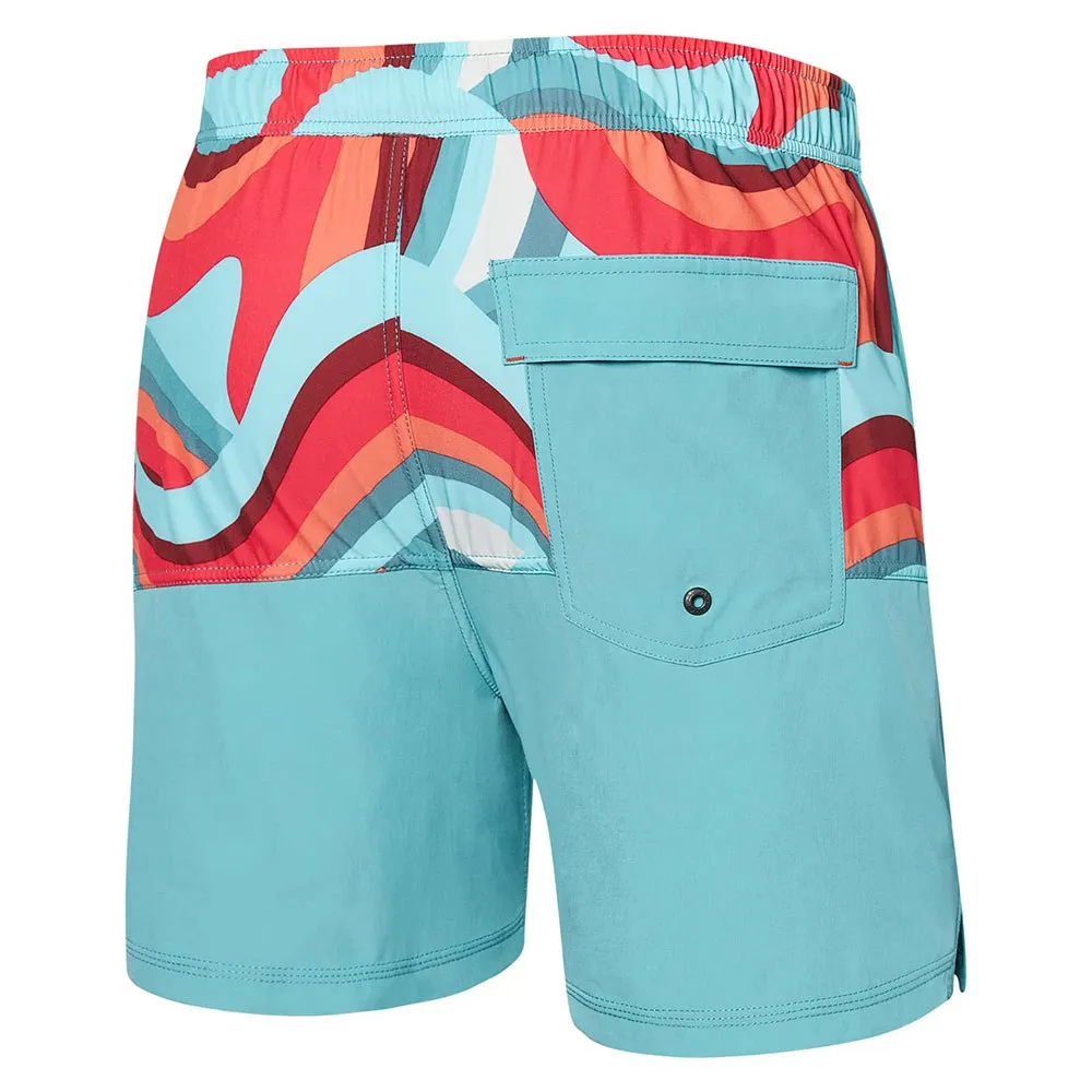 Saxx Underwear Oh Buoy Colourblocked 2in1 Badebukse male Saxx Underwear Oh Buoy Colourblocked 2in1 Badebukse male