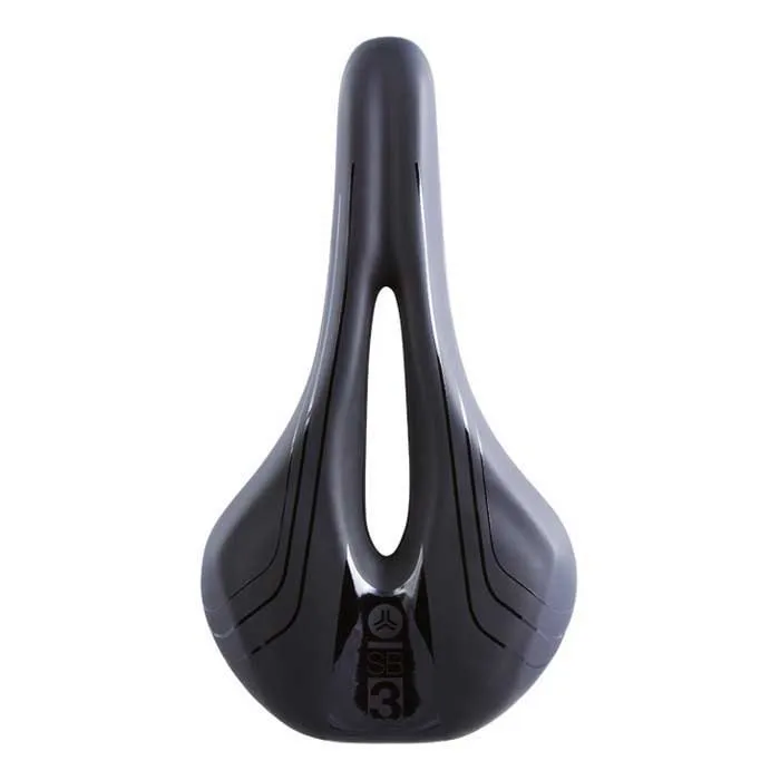 SB3 V2 Stealth Sykkelsete, Black, 144mm