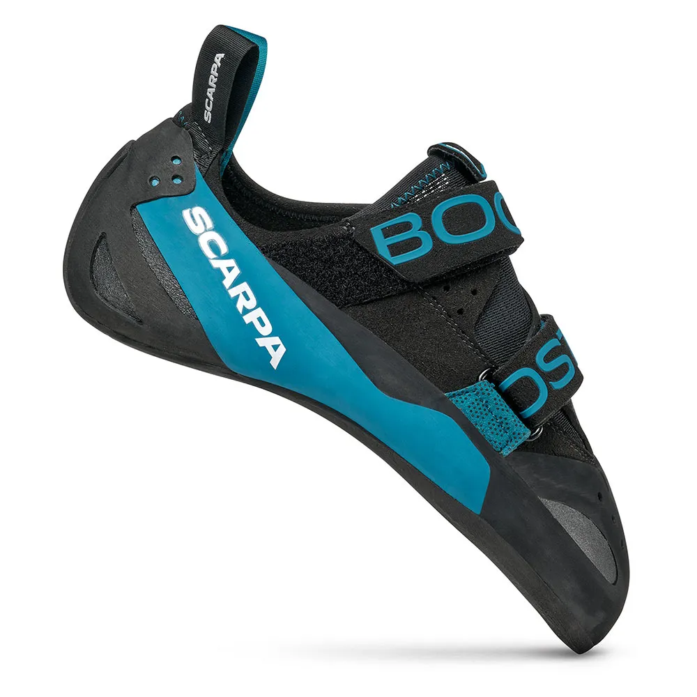 Scarpa Boostic Klatresko, Black / blue Scarpa Boostic Klatresko, Black / blue