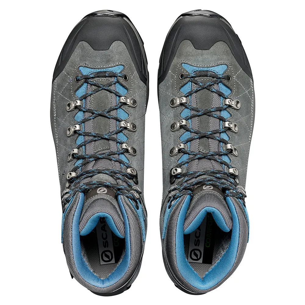 Scarpa Kailash Trek Gtx Tx Biometric Fjellklatrestøvler, Shark / grey / lake blue