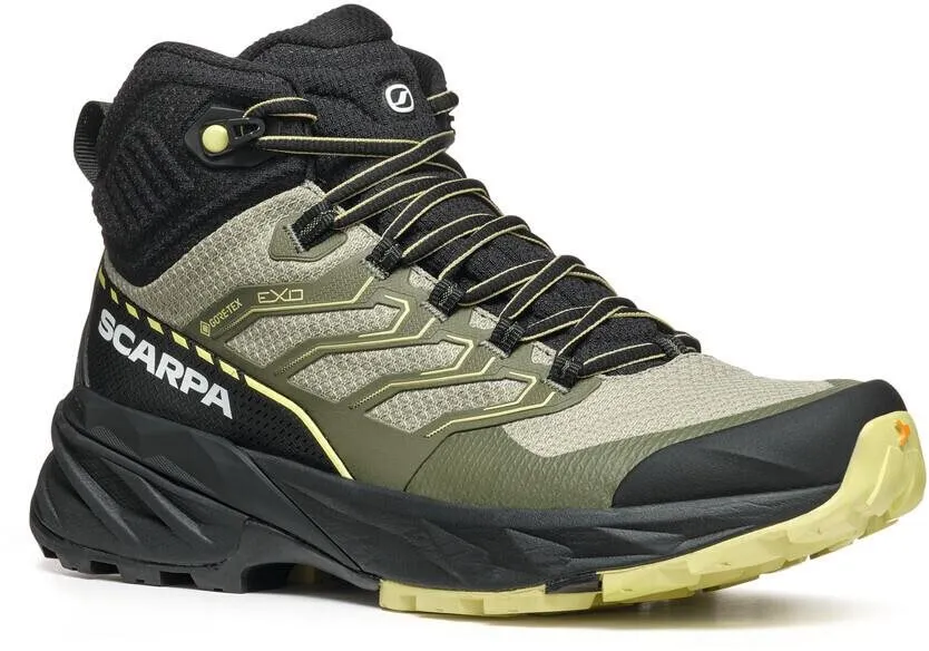 Scarpa Rush 2 GTX Mid Shoes Women, Sage/dusty yellow Scarpa Rush 2 GTX Mid Shoes Women, Sage/dusty yellow