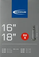 Schwalbe 16"og 18"DV (Dunlop Ventil)