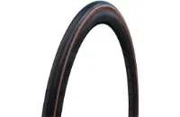 Schwalbe 2 Dekk + 2 Slanger Schwalbe One Addix 700x25C med brun dekksider 48mm Racer Ventil Schwalbe 2 Dekk + 2 Slanger Schwalbe One Addix 700x25C med brun dekksider 48mm Racer Ventil