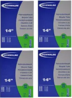 Schwalbe 4x Schwalbe 14"Slang Til Barnevogn m/Autoventil Schwalbe 4x Schwalbe 14"Slang Til Barnevogn m/Autoventil