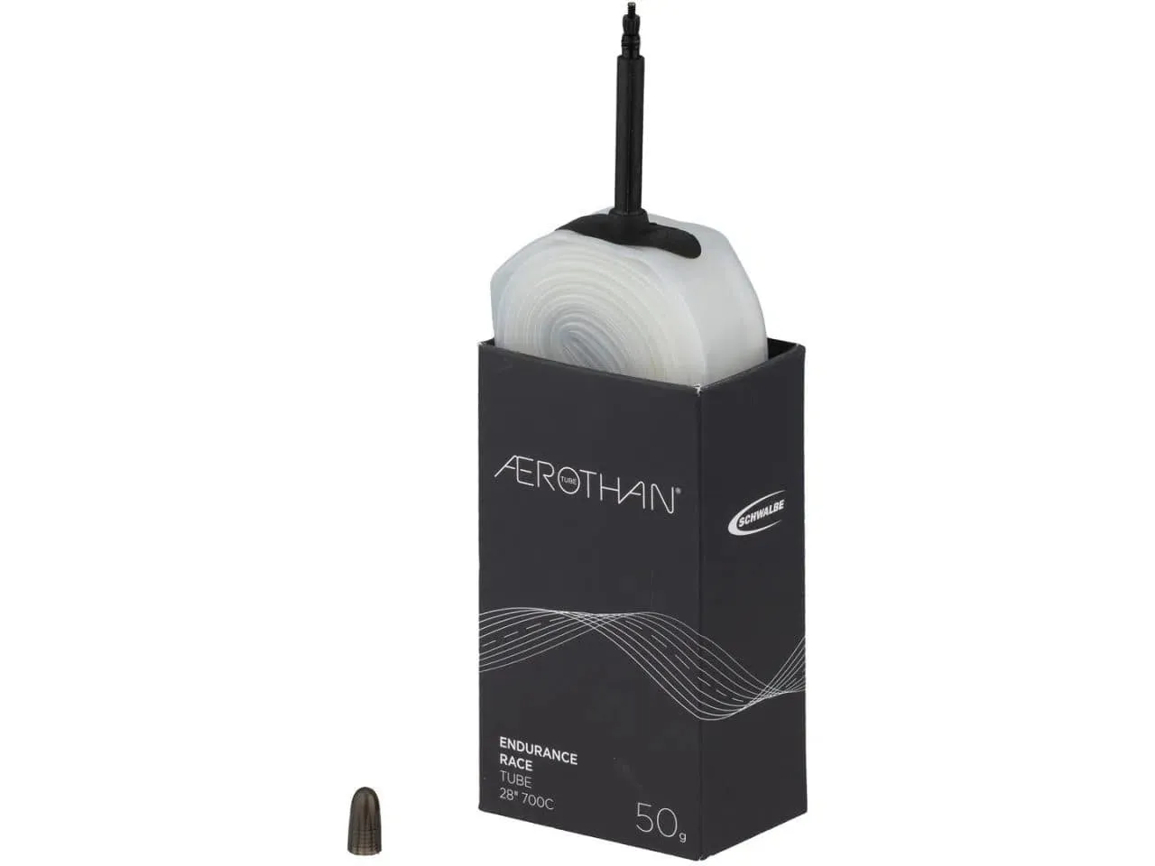 Schwalbe Aerothan Tube 28"x700C, Carbon black