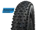Schwalbe Al Mighty 26" Fatbike Piggdekk, Black, 26" x 4.80, Sykkeldekk