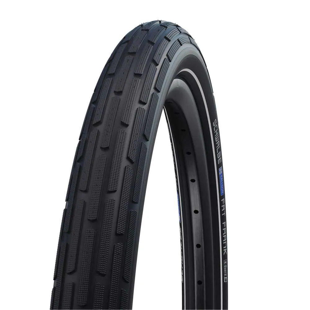Schwalbe Fat Frank Active Line Reflex 27.5´´ X 2.35 Urbandekk, Black, 27.5" x 2.35, Sykkeldekk