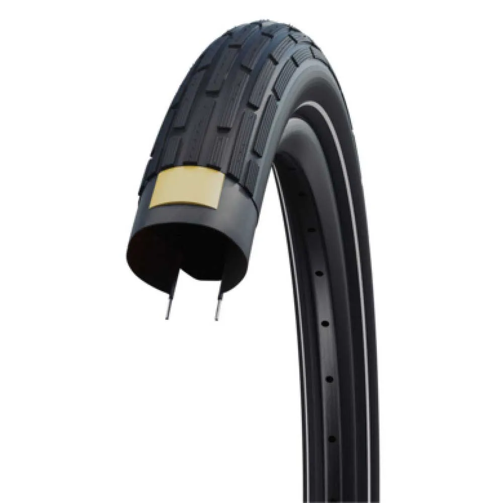 Schwalbe Fat Frank K-guard Hs375 28´´ X 2.00 Urban Stive Sykkeldekk, Black / reflective, 28" x 2.00 Schwalbe Fat Frank K-guard Hs375 28´´ X 2.00 Urban Stive Sykkeldekk, Black / reflective, 28" x 2.00