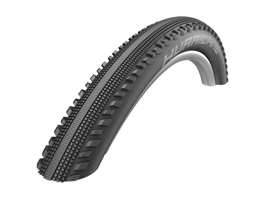 Schwalbe Hurricane All Terrain tråddekk 28x1,60 svart refleks, Black, 700C x 42, Sykkeldekk Schwalbe Hurricane All Terrain tråddekk 28x1,60 svart refleks, Black, 700C x 42, Sykkeldekk