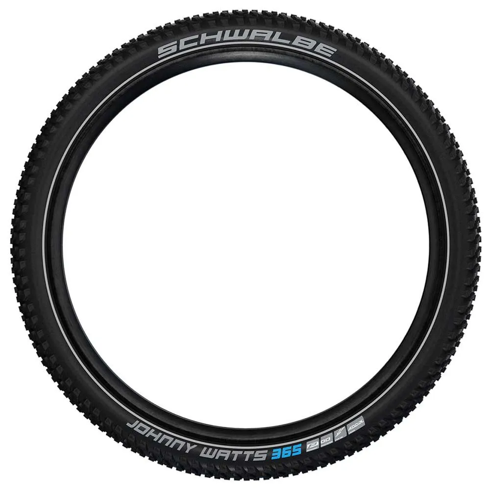 Schwalbe Johnny Watts 365 27.5´´ X 2.35 Stiv Mtb-dekk, Black, 27.5" x 2.35, Sykkeldekk Schwalbe Johnny Watts 365 27.5´´ X 2.35 Stiv Mtb-dekk, Black, 27.5" x 2.35, Sykkeldekk