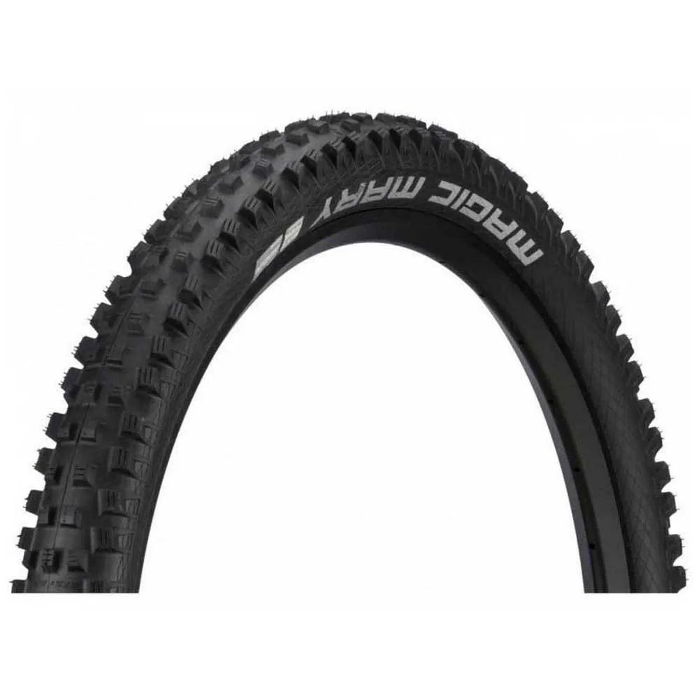 Schwalbe Magic Mary Bikepark Addix Ultra Soft 29´´ X 2.40 Stiv Mtb-dekk, Black, 29" x 2.40, Sykkeldekk Schwalbe Magic Mary Bikepark Addix Ultra Soft 29´´ X 2.40 Stiv Mtb-dekk, Black, 29" x 2.40, Sykkeldekk