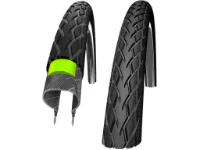 Schwalbe Marathon GreenGuard tråddekk 24x1,75 refleks svart