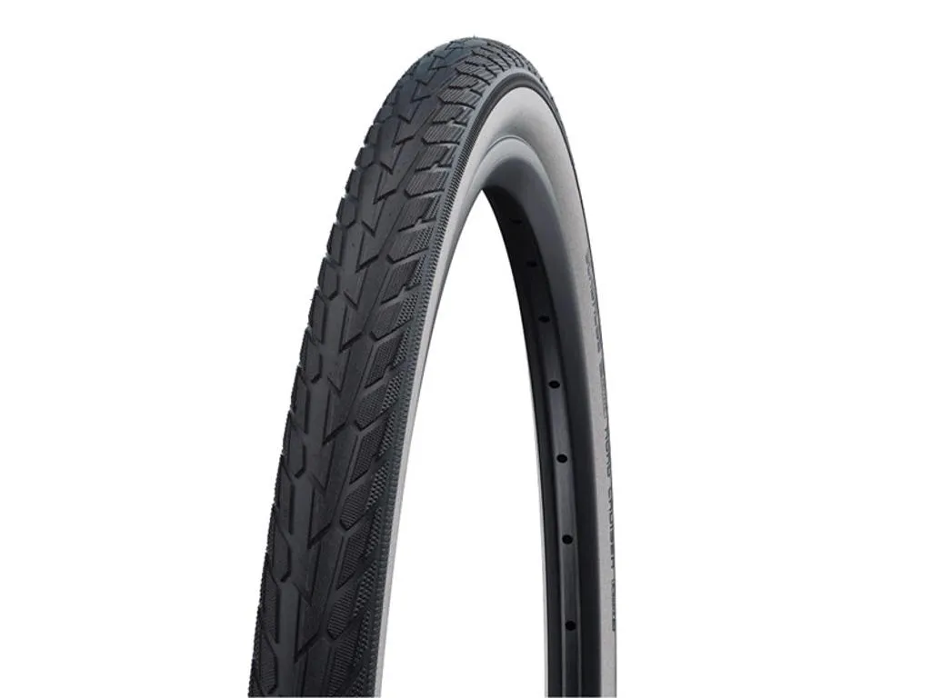 Schwalbe Road Cruiser K-Guard tråddekk 28x1,25 svart, Sykkeldekk