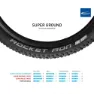 Schwalbe Rocket Ron Evo Super Ground Tubeless 29´´ X 2.35 Mtb-dekk, Black, 29" x 2.35, Sykkeldekk
