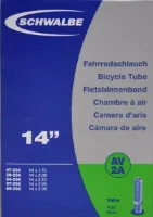Schwalbe slange 14 x 1,75-2,50 (47/60-254) Autoventil Schwalbe slange 14 x 1,75-2,50 (47/60-254) Autoventil