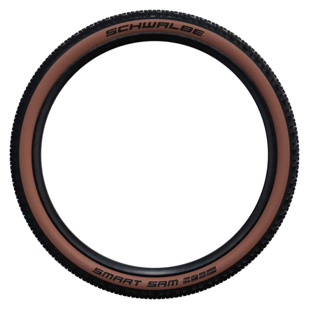 Schwalbe Smart Samoa Dd 27.5´´ X 2.60 Stiv Mtb-dekk, Black / brown, 27.5" x 2.60, Sykkeldekk Schwalbe Smart Samoa Dd 27.5´´ X 2.60 Stiv Mtb-dekk, Black / brown, 27.5" x 2.60, Sykkeldekk