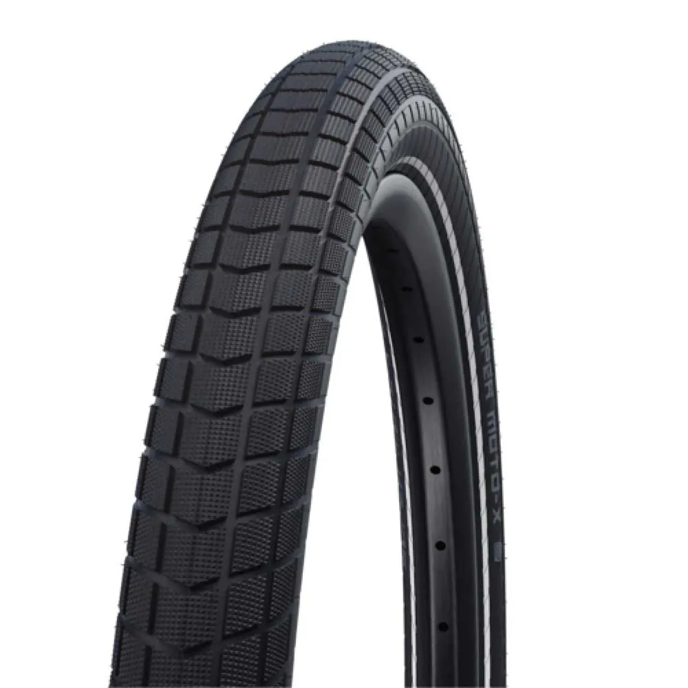 Schwalbe Super Moto-x Dd Raceguard Performance Hs439 20´´ X 2.80 Urban Stive Sykkeldekk, Black, 20" x 2.80 Schwalbe Super Moto-x Dd Raceguard Performance Hs439 20´´ X 2.80 Urban Stive Sykkeldekk, Black, 20" x 2.80