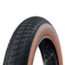 Schwalbe Supermoto-x Addix Eco Greenguard 20 X 4.0 Urban Stive Sykkeldekk, Black / bronze, 20" x 2.40
