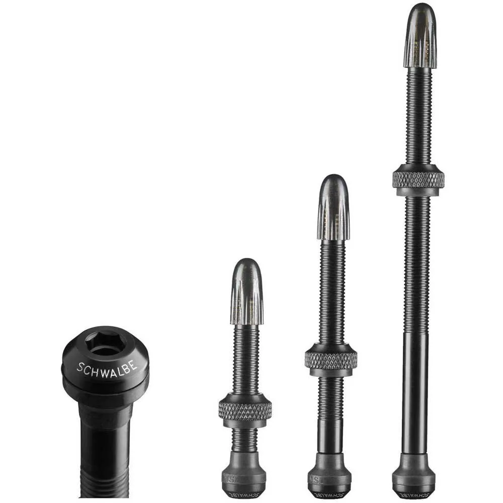 Schwalbe Tubeless Ventiler, Black, 80mm Schwalbe Tubeless Ventiler, Black, 80mm