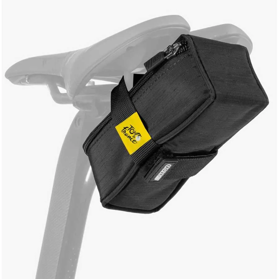 Scicon 580 Tour De France Verktøy Sadelveske 0.5l, Black / yellow, One Size Scicon 580 Tour De France Verktøy Sadelveske 0.5l, Black / yellow, One Size