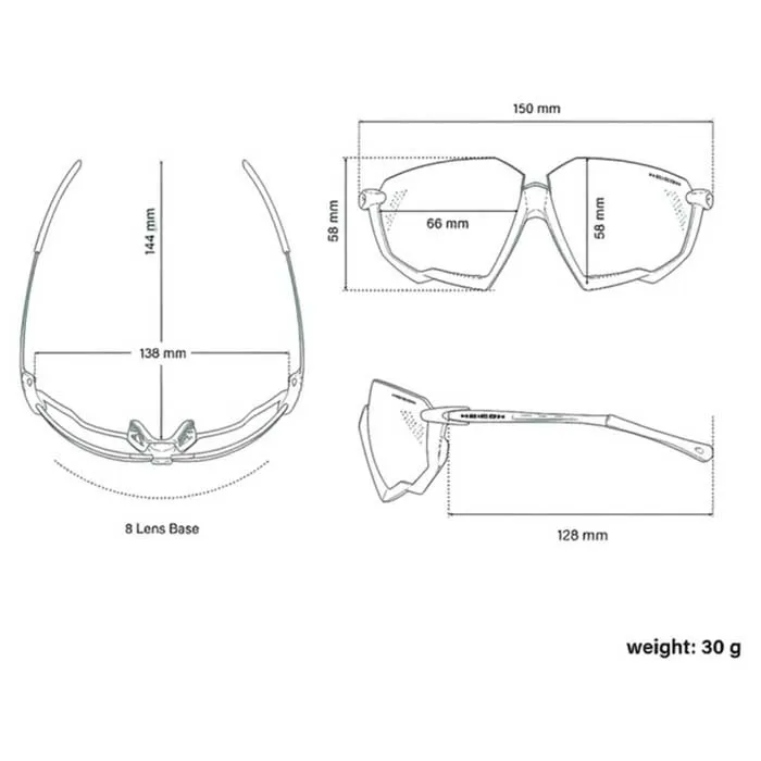 Scicon Aerojet Titanium Erstatningslinser