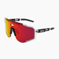 Scicon Aeroscope sykkelbrille med ekstra klar glass Gloss/Silver Scicon Aeroscope sykkelbrille med ekstra klar glass Gloss/Silver
