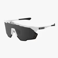 Scicon Aeroshade Kunken sykkelbriller hvid/multimirror