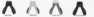 Hvit/svart/transparent