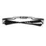 Gloss black / white