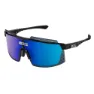 Black gloss / blue