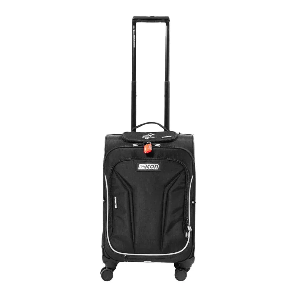 Scicon Cabin Troley Luggage 35L 4 Wheels, Black