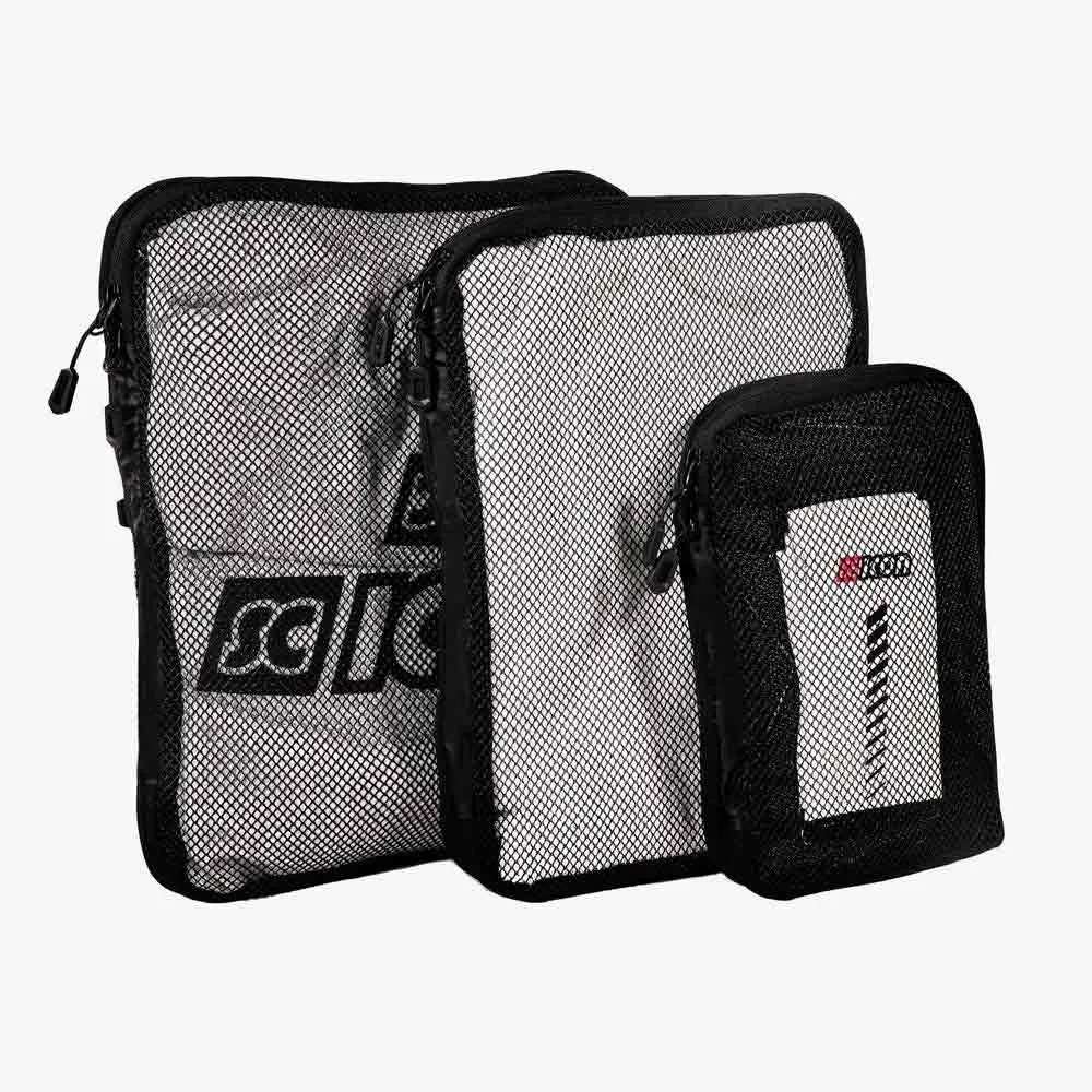 Scicon Compression Packing Cubes Rammeveske, Black, One Size