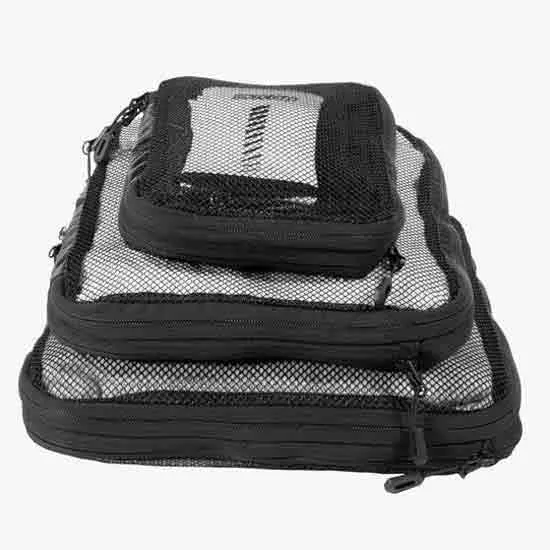 Scicon Compression Packing Cubes Rammeveske, Black, One Size