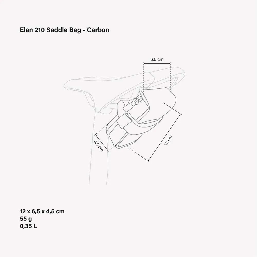 Scicon Elan 210 Tour De France Verktøy Sadelveske 0.35l Scicon Elan 210 Tour De France Verktøy Sadelveske 0.35l