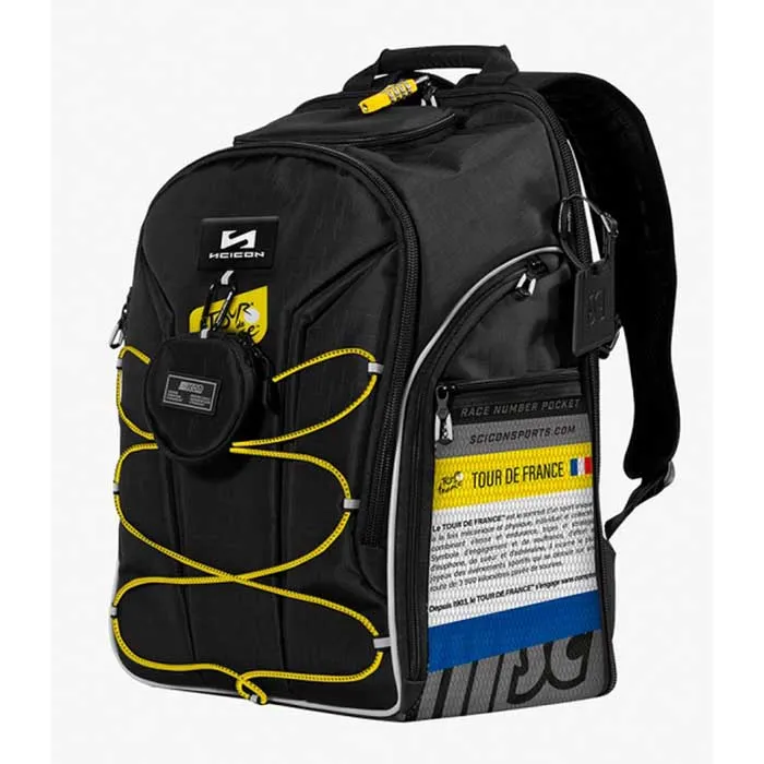 Scicon Pro Tour De France Ryggsekk 35l, Black, One Size Scicon Pro Tour De France Ryggsekk 35l, Black, One Size